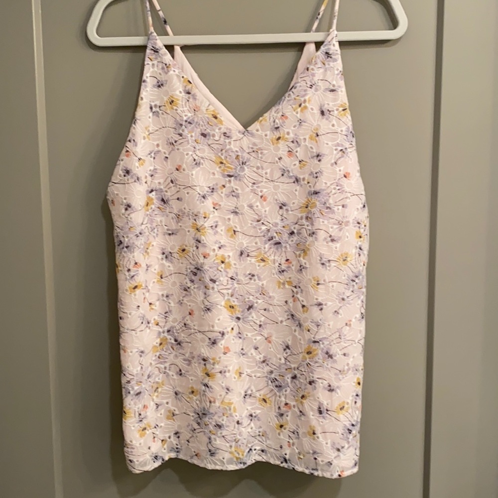 NWT Loft Flowy Spaghetti Top